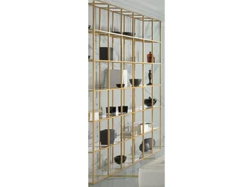 OSCAR - Open freestanding iron bookcase by Guerra Vanni - view 2